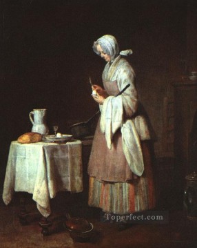 La atenta enfermera Jean Baptiste Simeon Chardin bodegón Pinturas al óleo